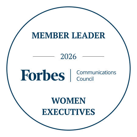 Forbes Women Executives Member Leader badge